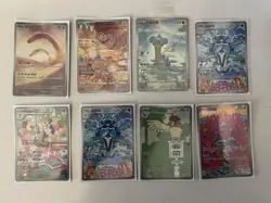 8 * Full-Art singles mixed Pokemon Cards Chinese bundle Lot*8 - NM XH39 - Image 2