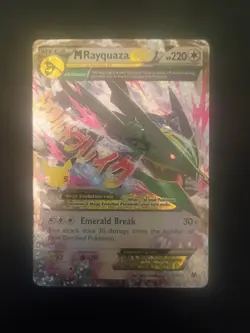 Pokemon M Rayquaza EX 76/108 Celebrations Mega Holo Card Classic Collection - Image 4
