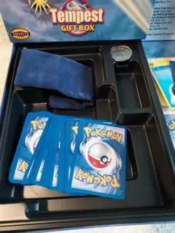 POKEMON Trading Card Game Tempest Gift Box with 93 Cards + Coin - Image 4