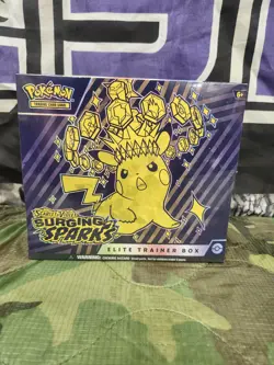 Pokemon Cards Box TCG Surging Sparks Elite Trainer Box ETB Sealed New Unopened - Image 1