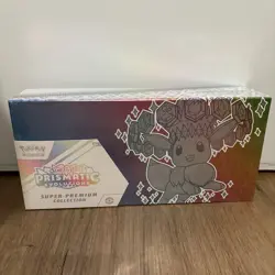 Prismatic Evolutions Super Premium Collection Pokemon Card SV8.5 Sealed - Image 1