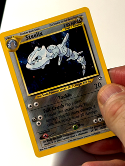 Steelix 15/111 Neo Genesis 2000 Holo Rare LP Pokemon Card - Image 5