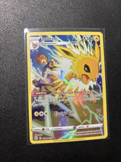 Pokemon TCG Jolteon TG04/TG30 Brilliant Stars Trainer Gallery Holo Card - Image 1
