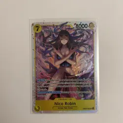 Nico Robin EB03-055 SR Foil English One Piece TCG Card Near Mint - Image 1