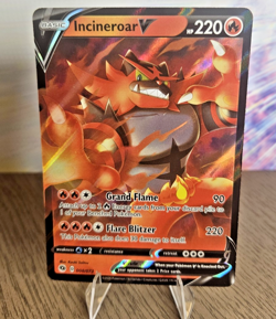 Incineroar V 008/073 - Champions Path NM Ultra Rare Pokemon Card - Image 1