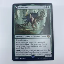 MTG Vorinclex The Grand Evolution MOM #213 LP Mythic Phyrexian EDH Card - Image 1