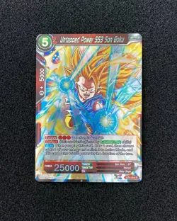 Dragon Ball Super Card Game English BT4-004 R Untapped Power 553 Son Goku AB74 - Image 1