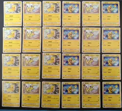 24 Lot pokemon TCG Chinese Card Pikachu XL92 - Image 1