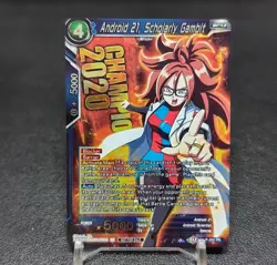 Dragon Ball Super Card Game Android 21, Scholarly Gambit Promo Card P-202 ZR29 - Image 1
