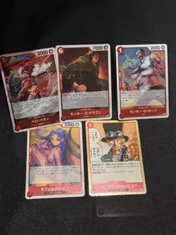 One Piece TCG English 32 R and SR card lot - Image 2