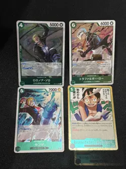 One Piece TCG English 32 R and SR card lot - Image 3