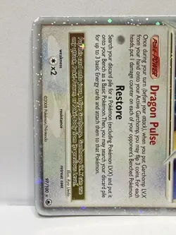 Garchomp LV.X Majestic Dawn 97/100 Holo Ultra Rare Pokemon Card - Image 2