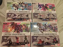 Gundam Assemble 4 Set Card Game Start Deck ST01A ST02A ST03A ST04A ENGLISH BANDA - Image 1