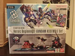 Gundam Assemble 4 Set Card Game Start Deck ST01A ST02A ST03A ST04A ENGLISH BANDA - Image 3
