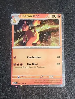 Charmeleon 005/165 MEW EN-151 Cosmos Holo Promo Pokemon Card B1 - Image 1