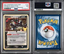PSA 7 Greninja Star SWSH144 SWSH: Sword & Shield Promo Cards Holo - Image 3