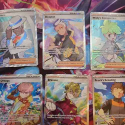 Pokemon - Full Art Trainer Cards - Mixed Lot Of 15 - All NM husbando edition - Image 3