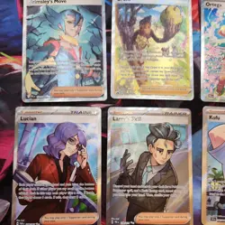 Pokemon - Full Art Trainer Cards - Mixed Lot Of 15 - All NM husbando edition - Image 5