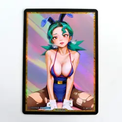 OFFICER JENNY Waifu Anime Card LIMITED 1/1 Custom TCG Holo T13946 - Image 1