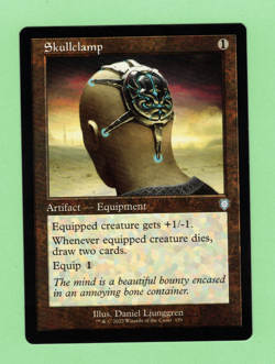 MTG - SKULLCLAMP #159 RETRO FRAME 2022 - Image 1