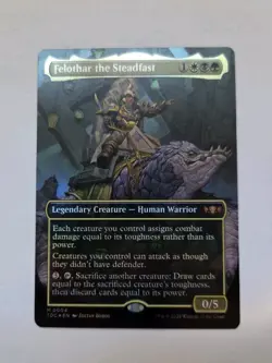 MTG Felothar the Steadfast (Borderless) - Commander: Tarkir (TDC) *FOIL* 4 M - Image 1