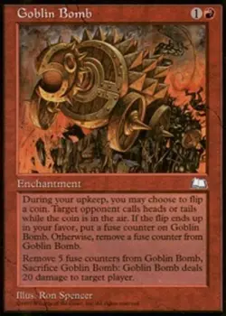 Goblin Bomb PL/MP, English MTG Weatherlight - Image 1