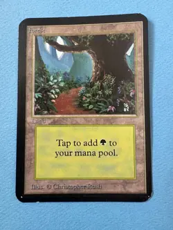 MTG Alpha Editon Forest! 1993 Vintage Magic! - Image 1