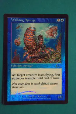 Walking Sponge (FOIL) - Urza’s Legacy - Never Played - Magic The Gathering - Image 1