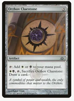 Orzhov Cluestone | Dragon's Maze DGM | EDH Pauper Staple | Orzhov Mana Rock Ramp - Image 1