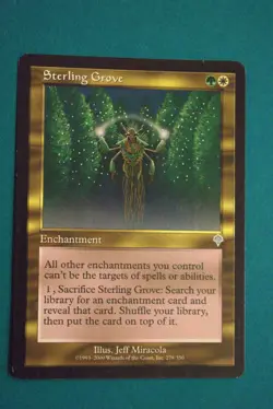 Sterling Grove - MTG- Invasion - Never Played - Magic The Gathering(2) - Image 1
