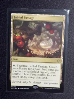 Bloomburrow Fabled Passage #252 MTG NM - Image 1