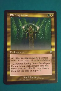 Sterling Grove - MTG- Invasion - Never Played - Magic The Gathering(1) - Image 1