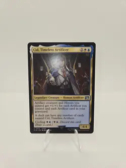 Cid, Timeless Artificer (0418) MTG Final Fantasy Regular - Image 1