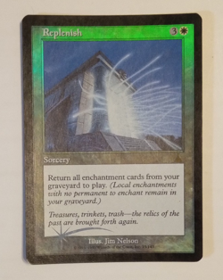 MTG Replenish Urza's Destiny Foil 1999 NM - Image 2