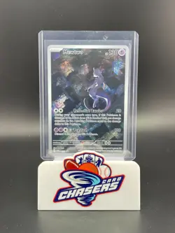 Pokemon Card - Mewtwo 052 Sv: Scarlet & Violet Promo Holo Illustration - Image 1
