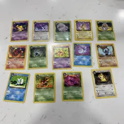 Pokemon Team Rocket Lot of 34 Cards WOTC 2000 Vintage Doubles LP/MP 1 holo - Image 1