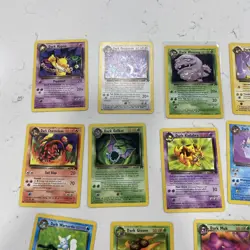 Pokemon Team Rocket Lot of 34 Cards WOTC 2000 Vintage Doubles LP/MP 1 holo - Image 4