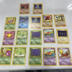 Pokemon Team Rocket Lot of 34 Cards WOTC 2000 Vintage Doubles LP/MP 1 holo - Image 5
