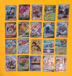 2019-2025 POKEMON FULL ART 20 CARD LOT **READ** LUGIA V MEW VMAX - Image 1