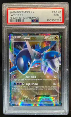 2013-17 Pokemon XY Promos Latios #XY72 PSA 9 - Image 1