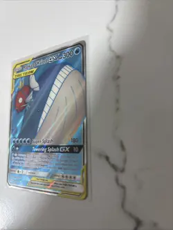 Pokemon Magikarp & Wailord GX Full Art TAG TEAM Holo 160/181 SM-Team Up - Image 2