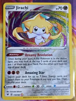 Jirachi 119/185 Vivid Voltage Pokemon 2020 - Image 1