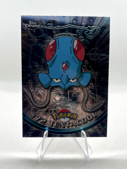 Tentacool #71 Pokemon Topps Chrome - Image 1