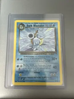 Dark Blastoise 4/110 Legendary Collection Pokemon Card Holo Rare - Image 1