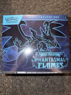 Pokemon Phantasmal Flames Mega Evolution Elite Trainer Box ETB SEALED! - Image 1