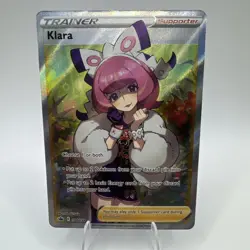 Pokemon Klara (Full Art) Holo SWSH06: Chilling Reign #194/198 NM - Image 2