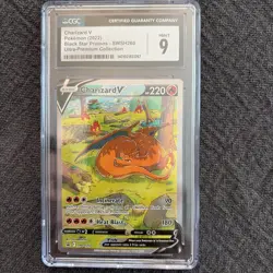 Charizard V SWSH260 Pokemon TCG Ultra Premium Collection Promo CGC 9 MINT - Image 3