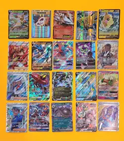 2012-2025 POKEMON FULL ART 20 CARD LOT **READ** - Image 1