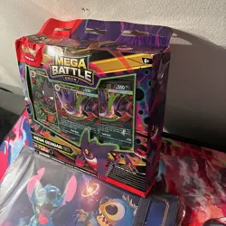 Pokemon TCG Mega Battle Deck Mega Gengar ex With Bonus Lilo/Stich Binder! New! - Image 4