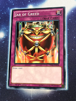 Yugioh Jar of Greed YS14-EN038 1st Edition Common NM - Image 1